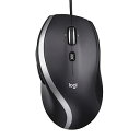 【中古】【未使用】Logicool(ロジクール) 有線 マウス M500s 高速スクロールホイール 7ボタン USB ブラック 有線マウス 4000dpi M500 windows mac chrome 国内正規(2)