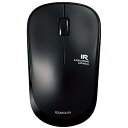 【中古】エレコム マウス ワイヤレス (レシーバー付属) Mサイズ 3ボタン 静音 IRセンサー 省電力 ブラック M-IR07DRSBK ×10 セット