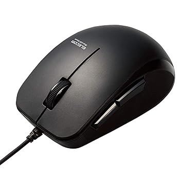 【中古】【未使用】エレコム マウス 有線 M-BL28UBSKBK 5ボタン ラバーグリップ 静音 抗菌 ブラック 【中古】【未使用】エレコム マウス 有線 M-BL28UBSKBK 5ボタン ラバーグリップ 静音 抗菌 ブラック