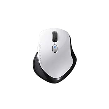 【中古】BUFFALO(バッファロー） BSMBW518SWH 無線BlueLEDネオフィットマウス Sサイズ[USB/2.4GHz・5ボ..