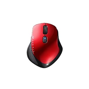 【中古】【未使用】BUFFALO(バッファロー） BSMBW518SRD 無線BlueLEDネオフィットマウス Sサイズ[USB/2.4GHz・5ボタン・レッド]