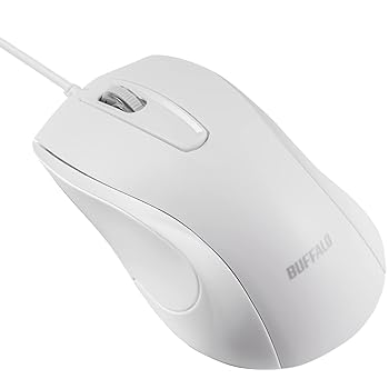 【中古】【未使用】バッファロー 3ボタン 有線 BlueLED 高耐久 抗菌 マウス ホワイト BSMBU115WH 【中古】【未使用】バッファロー 3ボタン 有線 BlueLED 高耐久 抗菌 マウス ホワイト BSMBU115WH