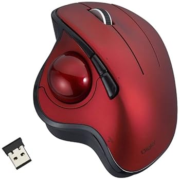 【中古】【未使用】ナカバヤシ Digio2トラックボールマウス 角度可変 ワイヤレス 5ボタン 光学式 レッド MUS-TRIF180R 【中古】【未使用】ナカバヤシ Digio2トラックボールマウス 角度可変 ワイヤレス 5ボタン 光学式 レッド MUS-TRIF180R