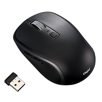 【中古】無線静音5ボタン BlueLEDマウス/ブラック 【中古】無線静音5ボタン BlueLEDマウス/ブラック