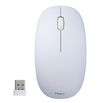 【中古】【未使用】2way電池無線3ボタン BLEDマウス／ホワイト