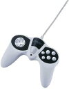 【中古】【未使用】ELECOM JC-U911WH 11ボタンUSBゲームパッド:白