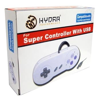 【中古】Hydra Performance SNES CONTROLLER USB SUPER NINTENDOゲームパッド PC用
