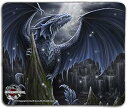 【中古】【未使用】Blue Moon Dragon PCゲームマウスパッド 13x11インチ