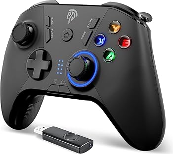 【中古】【未使用】PC無線コントローラー PC ゲームパッド 無線 steam deck対応 マクロキー プログラム編集機能 2.4Gワイヤレス 低遅延 HD振動 steamコントローラー 【中古】【未使用】PC無線コントローラー PC ゲームパッド 無線 steam deck対応 マクロキー プログラム編集機能 2.4Gワイヤレス 低遅延 HD振動 steamコントローラー