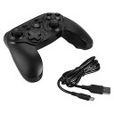 【中古】【未使用】ゲームパッドスクリーンショット機能付きスイッチ用ワイヤレスBTゲームパッドダブルモーター振動プロゲーミングコントローラージョイスティック