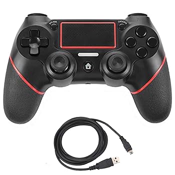 【中古】Aoityle PS4対応 ワイヤレスコントローラー 互換 USB ケーブル 付き (赤) 【中古】Aoityle PS4対応 ワイヤレスコントローラー 互換 USB ケーブル 付き (赤)