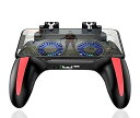 【中古】【未使用】携帯電話ゲームパッド、ゲームコントローラー、デュアル冷却ファン付きモバイルゲームコントローラー、2500mah / 5000mah バッテリーオプション