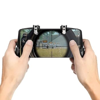 【中古】Zonkestar Mobile Game Controller,Gamepad Controllers K21 Game Handle for PUGB Helper 4 F..