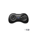 【中古】【未使用】8Bitdo M30 Bluetoothゲーミングコントローラー6ボタンゲームパッド NS Switch Windows Android macOS Steam Respberry Pi用ブローチ付き