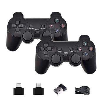 【中古】PS3用2.4gワイヤレスゲームコントローラー、ボックス用ゲームパッドマイクロUSBまたはタイプCの電話コントローラー用ゲームコントローラージョ,2 【中古】PS3用2.4gワイヤレスゲームコントローラー、ボックス用ゲームパッドマイクロUSBまたはタイプCの電話コントローラー用ゲームコントローラージョ,2