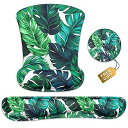 【中古】Wrist Rest Support Ergonomic Gel Mouse Pad & Memory Foam Keyboard Set Non-Slip Rubber PU Base Easy Typing and Relieve Wrist Pain Mouse