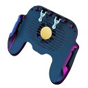 【中古】スマートフォンゲーム用の冷却ファンを備えたモバイルゲームコントローラーL1R1トリガーコントローラージョイスティックゲームパッド