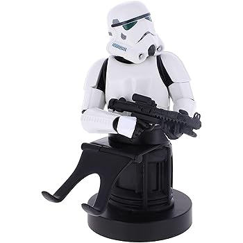 【中古】【未使用】Exquisite Gaming:マンダロリアン:帝国のストームトルーパー - スターウォーズ 携帯電話&ゲームコントローラーホルダー デバイススタンド ケーブ