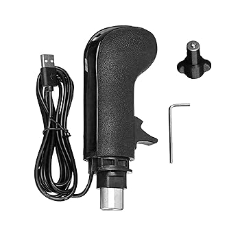 【中古】【未使用】PC USBギアシフトノブ Thrustmaster TH8Aギアシフトシフターノブ用ゲーム ユーロト..