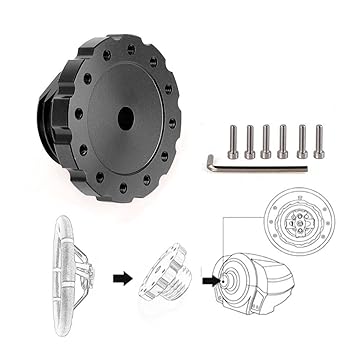 【中古】SIMPUSH 70mm ステアリングホイールアダプタ 適用 スラストマスター 【中古】SIMPUSH 70mm ステアリングホイールアダプタ 適用 スラストマスター