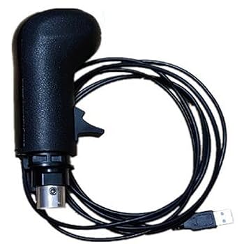 【中古】Palumma USBギアシフトノブ G923 G29 G27 G25/Thrustmaster TH8A/ ETS2 ATS Simracing ゲーム ユーロトラックシミュレーター シフター