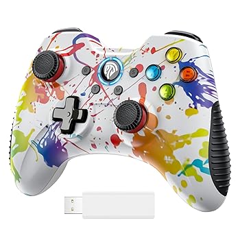 【中古】EasySMX PCコントローラー ゲームパッド 無線 Windows 7 8 10 11 PC/PS3/Android/Switch/Steam deck 2.4Gワイヤレス 低遅延 調整可能振動機能 Tu 【中古】EasySMX PCコントローラー ゲームパッド 無線 Windows 7 8 10 11 PC/PS3/Android/Switch/Steam deck 2.4Gワイヤレス 低遅延 調整可能振動機能 Tu