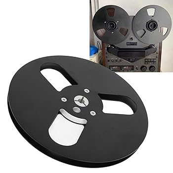 【中古】1/4 7インチ エンプティ リール レコーディング エンプティ テープ リール ユニバーサル アルミ合金 レコーディング テープ リール エンプティ