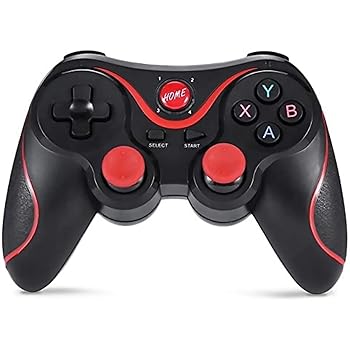 【中古】【未使用】無線モバイルゲームコントローラー - 無線Bluetoothゲームパッドジョイスティック - デュアル振動スティックゲームパッド - Android TVボックス