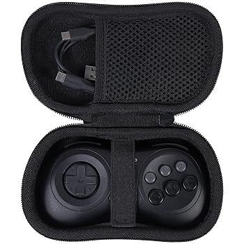 （ケースのみの販売）8Bitdo M30/NEOGEO Bluetooth ゲーミングコントローラー ポータブル専用収納ケース，ブラック-co2CREA