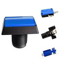 【中古】WANSUPYIN 2023 アーケードゲーム交換用アクセサリー 長方形 DC 12V イルミネーション LED プッシュボタン マイクロスイッチ付き ゲームデバイス