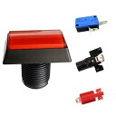 【中古】【未使用】WANSUPYIN 2023 アーケードゲーム交換用アクセサリー 長方形 DC 12V イルミネーション LED プッシュボタン マイクロスイッチ付き ゲームデバイス