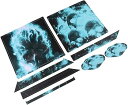 【中古】LUNAMY コントローラーを美しくするための絶妙なパターンを備えた、 PS用の傷防止および防水ビニールスキンデカールステッカーカバーーラップ, Y