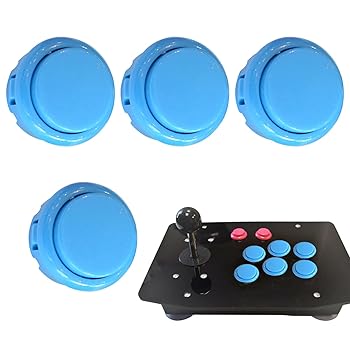【中古】【未使用】SHUUL アーケードの押しボタン - レスポンシブ アーケード ゲームの交換ボタン - アーケード ビデオ ゲームの付属品およびアーケード ゲーム コ