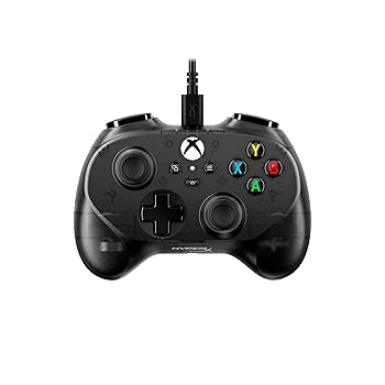 【中古】【未使用】HyperX Clutch Tanto Mini ゲームパッド コントローラー 有線 XBOX公式認定 PC Android ブラック
