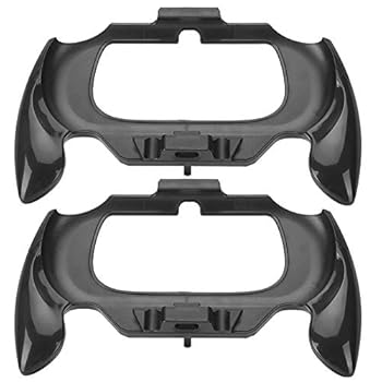 【中古】【未使用】2 個ゲームパッドハンドルバーハンドグリップブラケット、電話ホルダーブラケットゲームアクセサリー MV 3 in 1 ブラケット PSV2000 2000 用 (黒