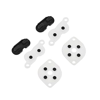 【中古】【未使用】2セット シリコンゴムボタン交換用 NES導電パッドコントローラーゲームパッド