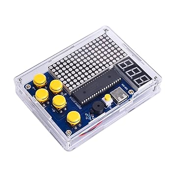【中古】【未使用】ピクセルゲームコンソール生産キット 51 シングルチップゲームコンソール キットヘビ/飛行機ゲーム