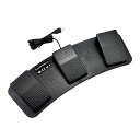 【中古】【未使用】3入力 マウス キーボード ゲームパッド 足踏みスイッチ PC フットペダル USBフットスイッチ