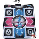 【中古】【未使用】Joxoilso ダンスマット 滑り止め 耐久性 耐摩耗 高感度 ダンスステップ ダンスマット USB接続 幅広い互換性 PC用 ダンサーブランケット ダンスゲ(2)