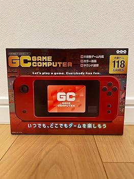 【中古】GC GAME COMPUTER 118ゲーム 赤 白