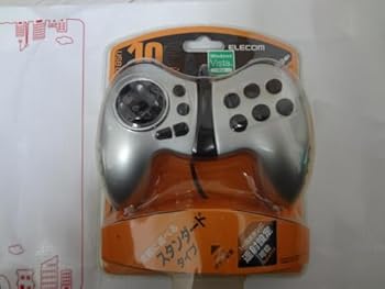【中古】【未使用】10ボタン連射機能付 Uゲームパッド エレコム