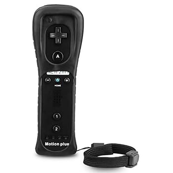 【中古】ULOVEJOYWIIゲームハンドル2 in 1 wii左右ハンドルWiiゲームハンドル、WiiU用Wii用長距離無線リモコン (B,ブラック)