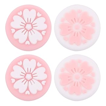 【中古】スイッチ スティックカバー 保護 親指グリップキャップ 滑り止め 桜 かわいい Switch/Switch lite 対応 joy-con用 4個セット(ピンク) 【中古】スイッチ スティックカバー 保護 親指グリップキャップ 滑り止め 桜 かわいい Switch/Switch lite 対応 joy-con用 4個セット(ピンク)