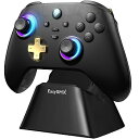 【中古】EasySMX D05 PC コントローラー、充電ドック、RGBバックライト、ワイヤレスコントローラー、Switch ジョイコン、PC/Switch/iOS/Android/Steam用