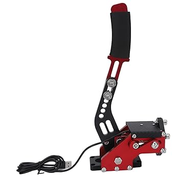 NEC - 【中古】KIMISS ユニバーサル 64 ビット USB リニア ゲーム ハンドブレーキ、レーシング ゲーム コントローラー アクセサリー、Logicool G27 G25 G29 T50