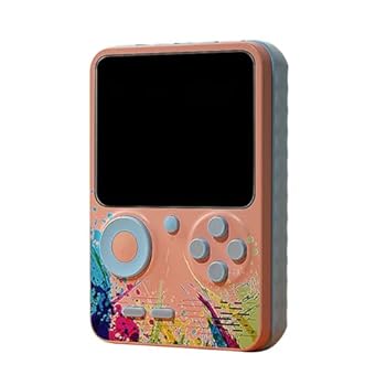 【中古】クラシックゲーム1000mAhバッテリーポータブルゲームコンソールのテレビに接続する子供向けのゲームパッド