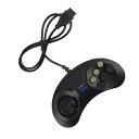 【中古】PCコントローラー モーションコントロール クラシック有線6ボタンジョイパッドハンドルゲームコントローラーに適合する SE&GA MD2 Me&gaドライ