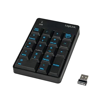 【中古】LogiLink ID0120 18個のキーを持つワイヤレス数字キーパッド 【中古】LogiLink ID0120 18個のキーを持つワイヤレス数字キーパッド