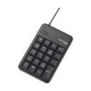 【中古】【未使用】エレコム 2ポートUSB2.0ハブ付テンキーボード/Mサイズ/メンブレン/ブラック TK-TCM012BK