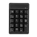 【中古】Richer-R テンキーパッド 2.4GHzワイヤレス数値キーパッド デジタル数字キーボード Bluetooth テンキー19キー ワイヤレスキーボード ミニキーボ(2)